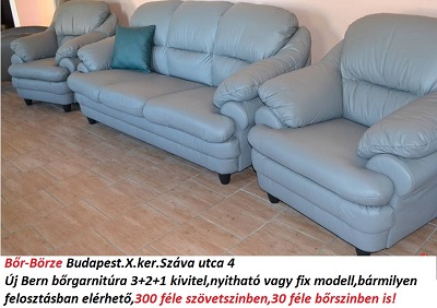 Bőr-börze bern bőrgarnitúra