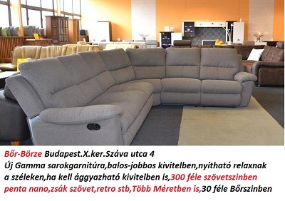 gamma bőrgarnitúra