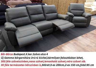 gamma bőrgarnitúra