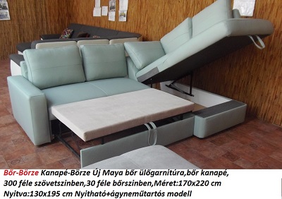 Bőr-börze maya bőr ülőgarnitúra