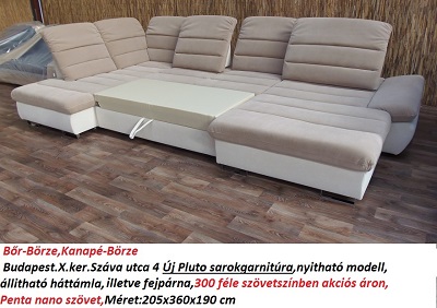 pluto sarokgarnitúra